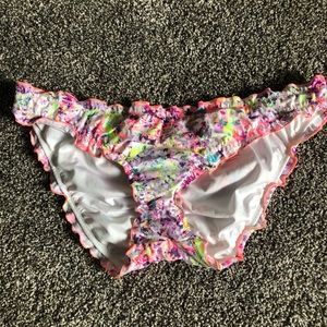 Victoria’s Secret Ruffle Cheeky Bikini Bottom